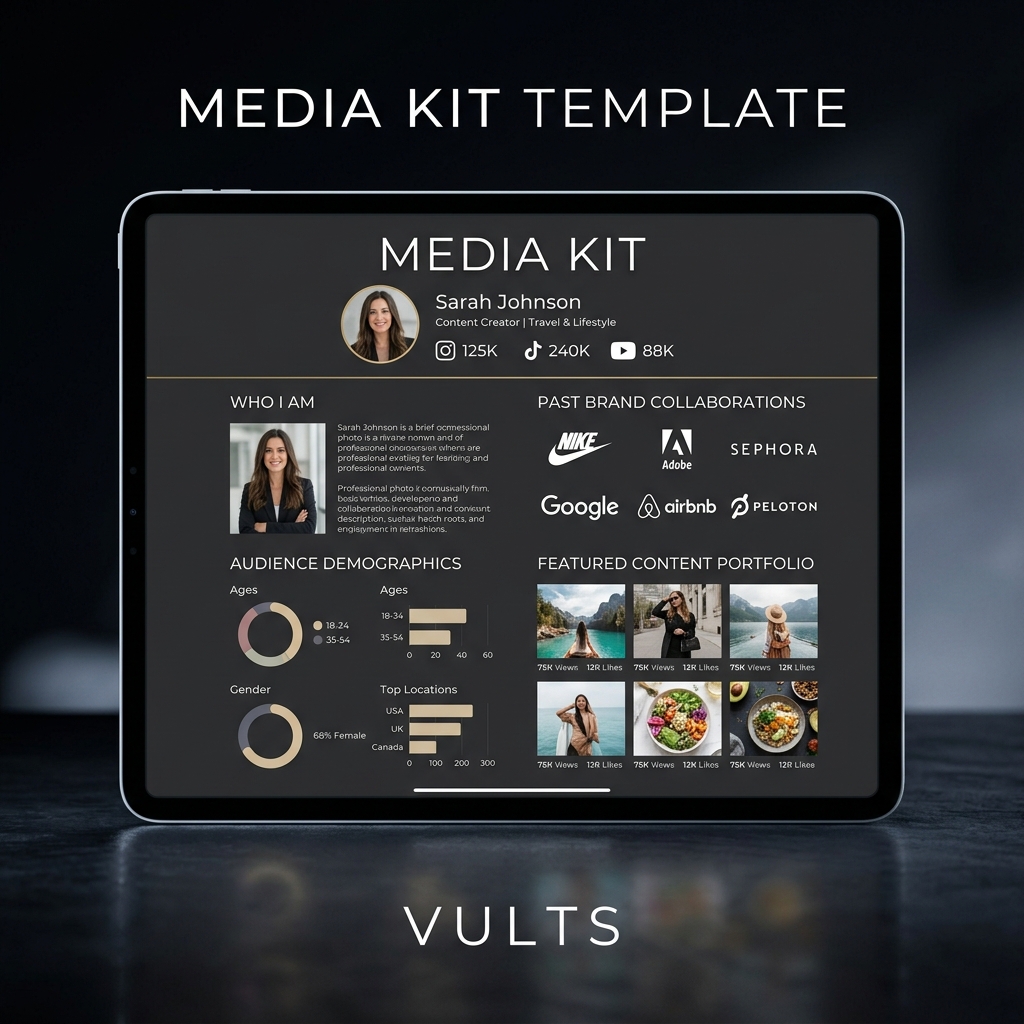 Media Kit Template